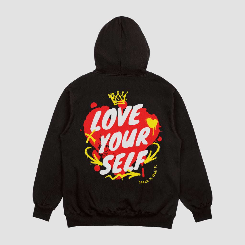 Love Yourself" Self-Affirmations Bomber Jacket – Empowering Apparel