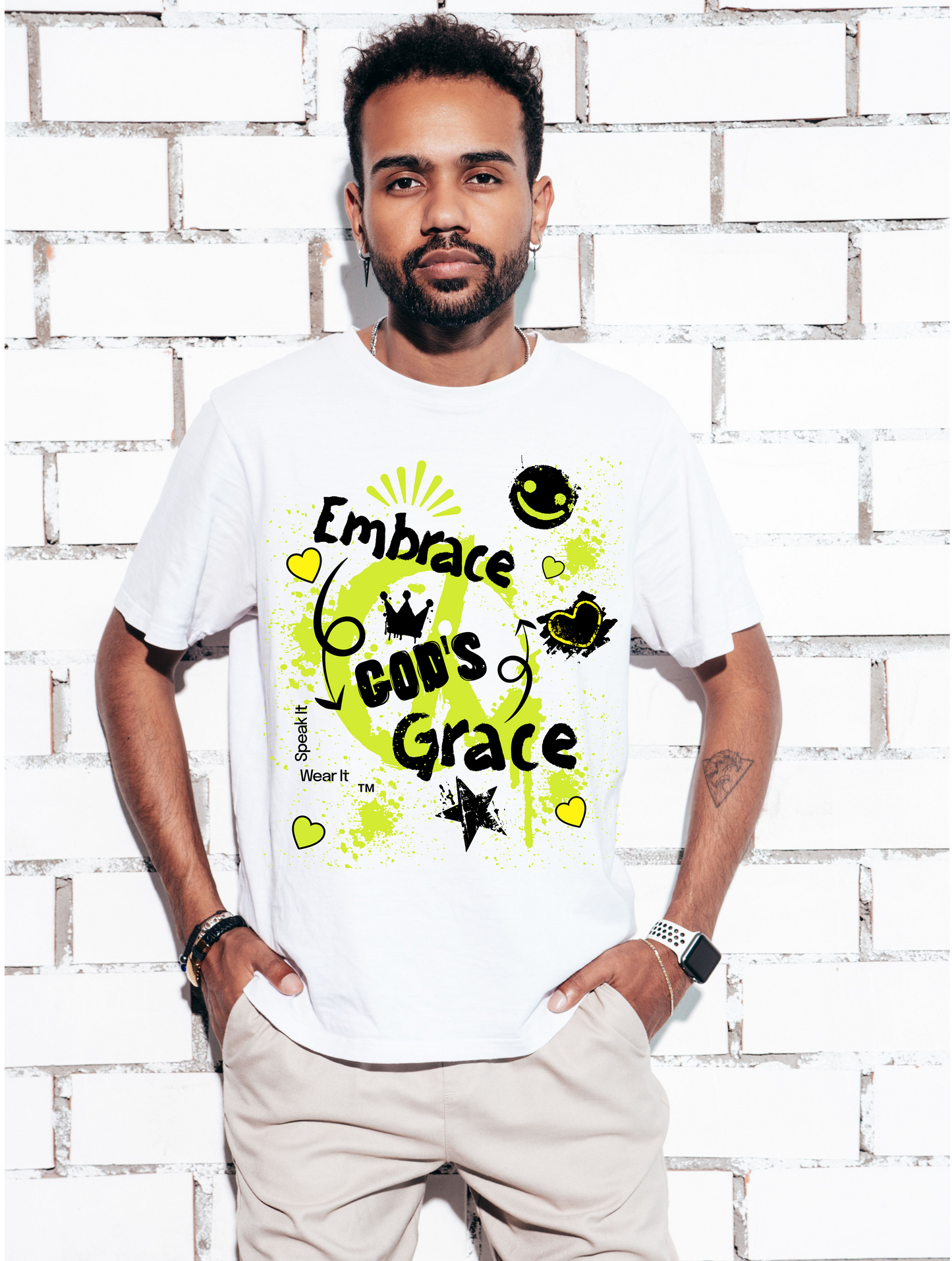 "Embrace God's Grace" T-Shirt – Worship Clothing