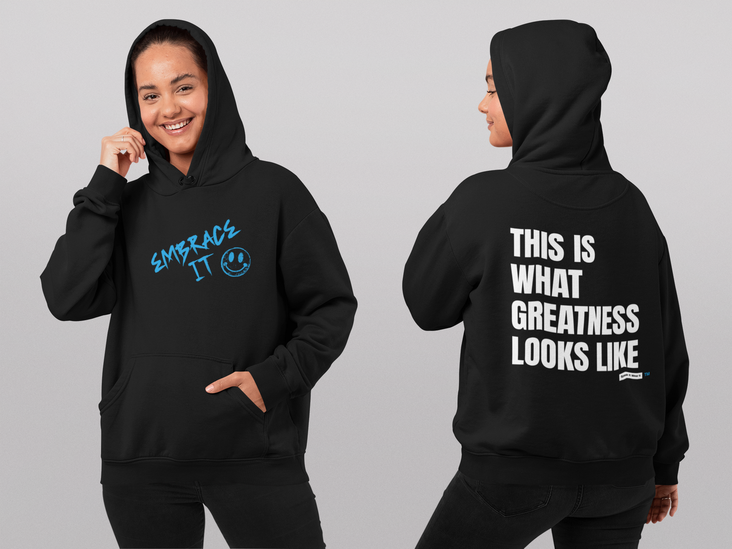 "This Is What Greatness Looks Like" Hoodie – Uplifting Affirmations