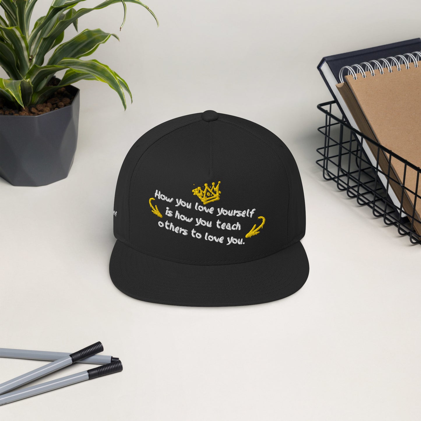 Love Yourself" Self-Affirmations Hat – Empowering Apparel