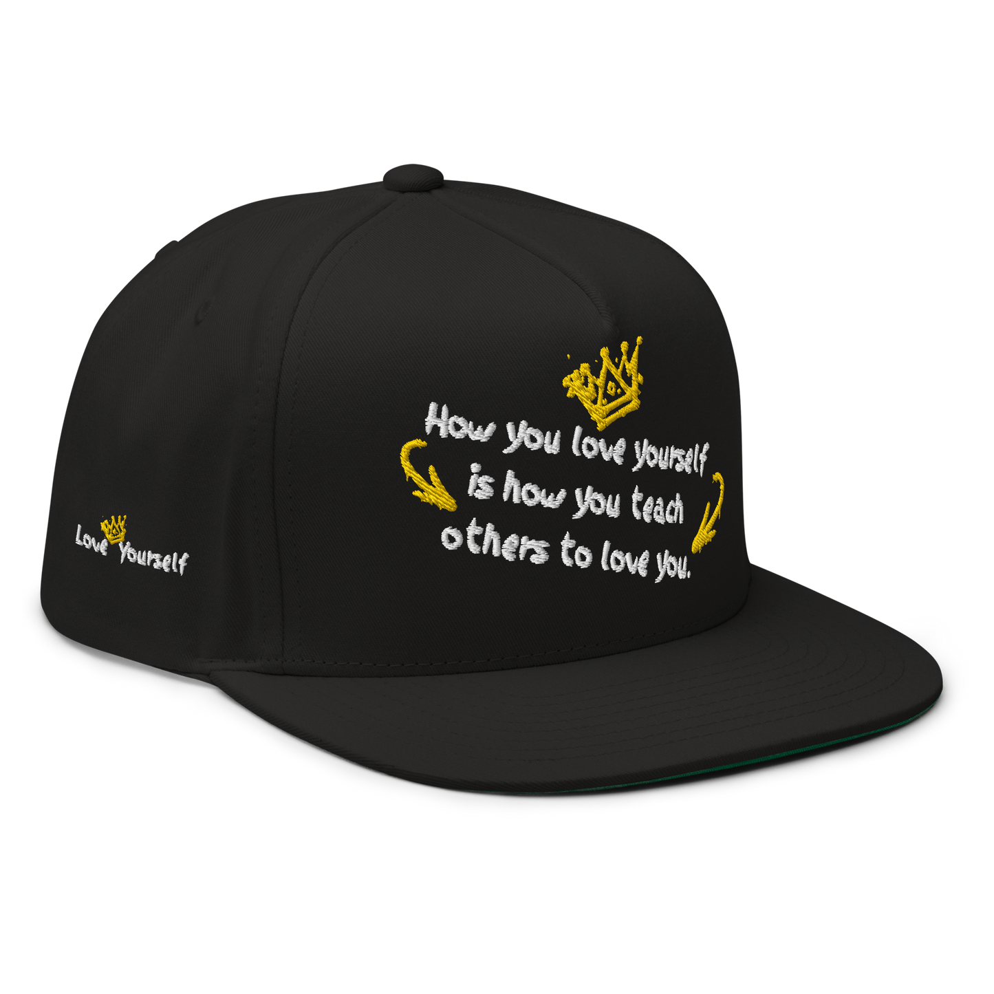 Love Yourself" Self-Affirmations Hat – Empowering Apparel