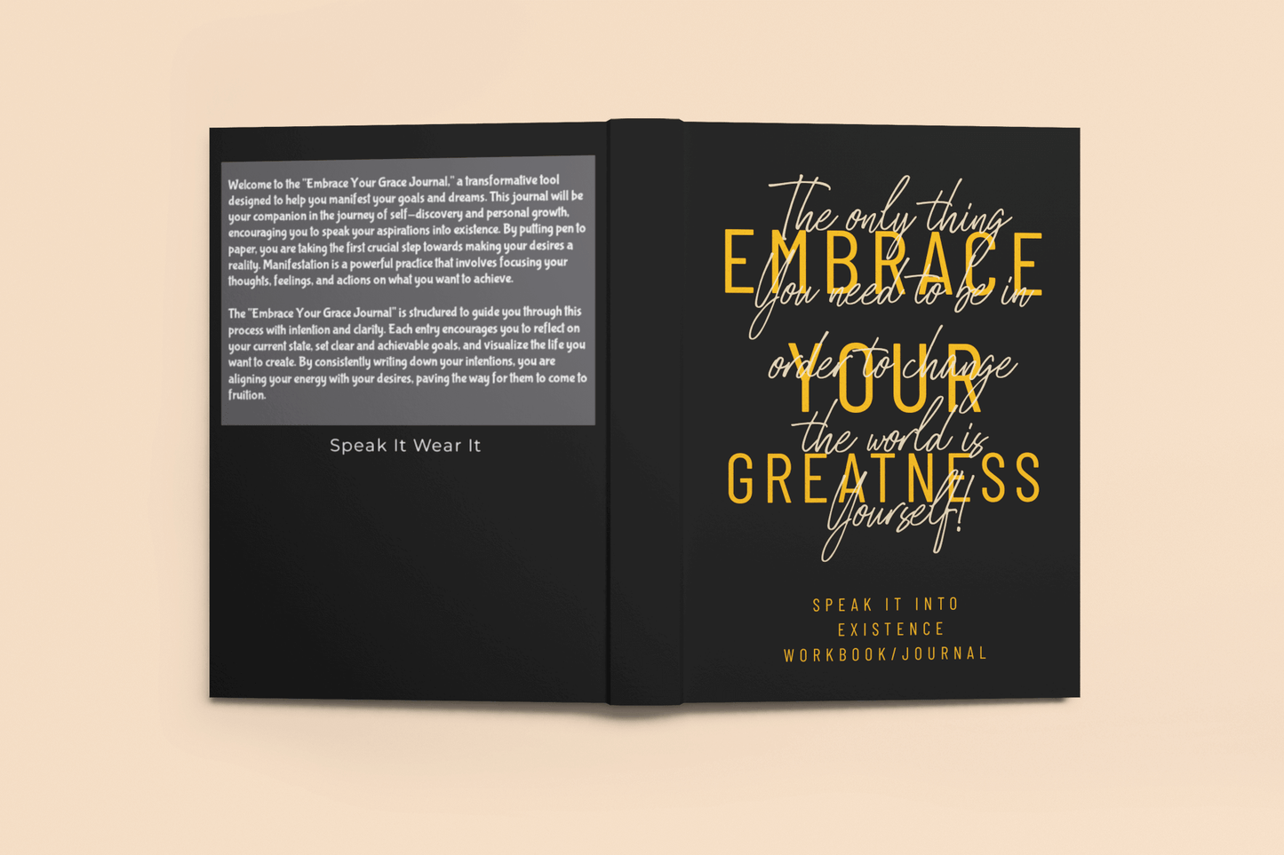 Welcome to the "Embrace Your Grace Journal" – Your Path to Manifesting Dreams