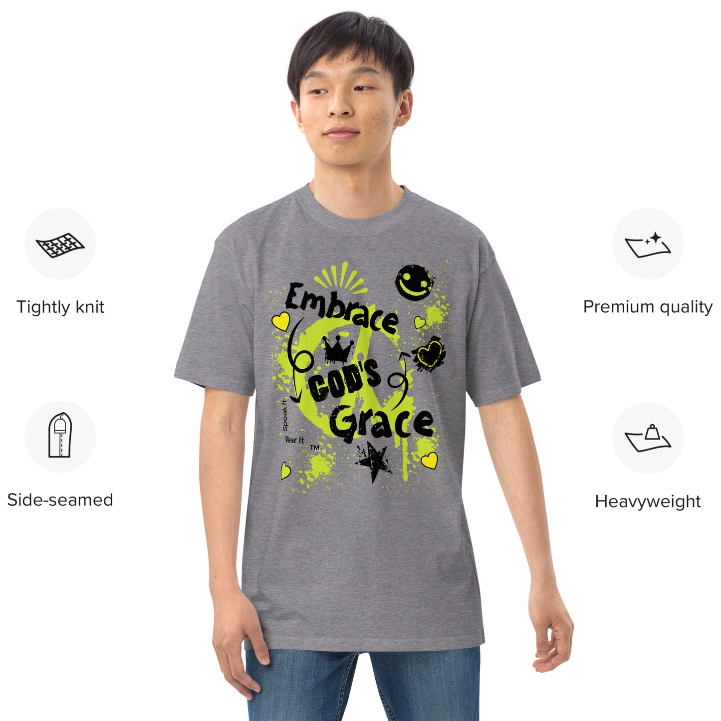 "Embrace God's Grace" T-Shirt – Worship Clothing