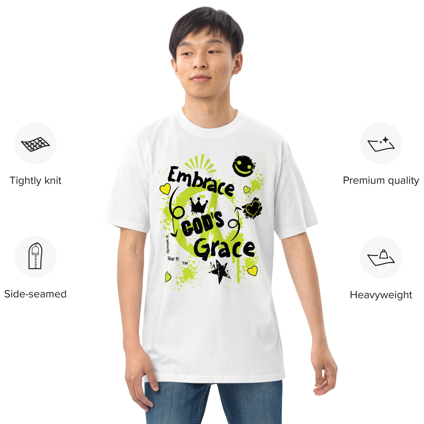 "Embrace God's Grace" T-Shirt – Worship Clothing