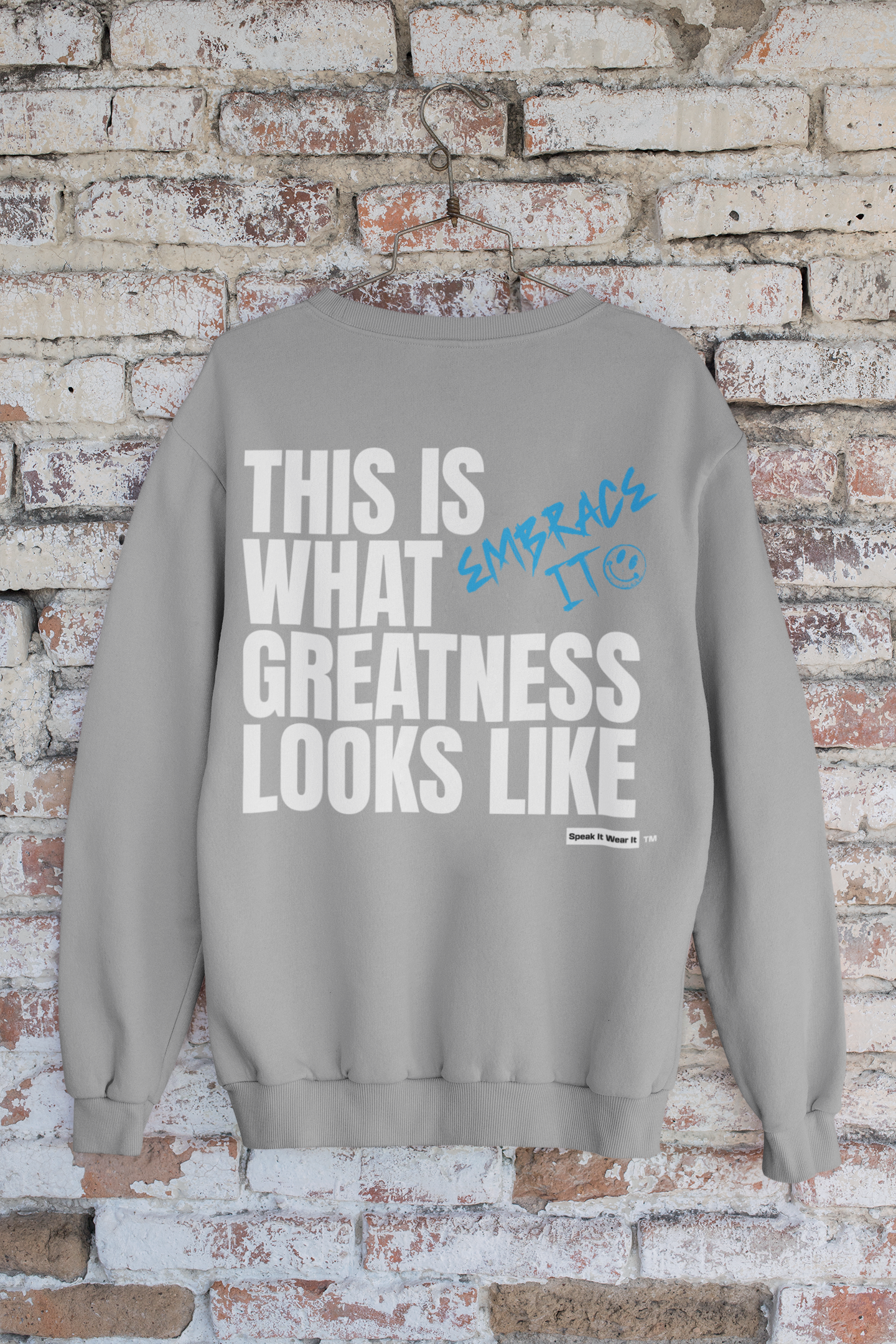 This Is What Greatness Looks Like Sweatshirt Power Affirmations