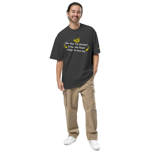 Love Yourself" Oversized T-Shirt – Positive Vibes Apparel