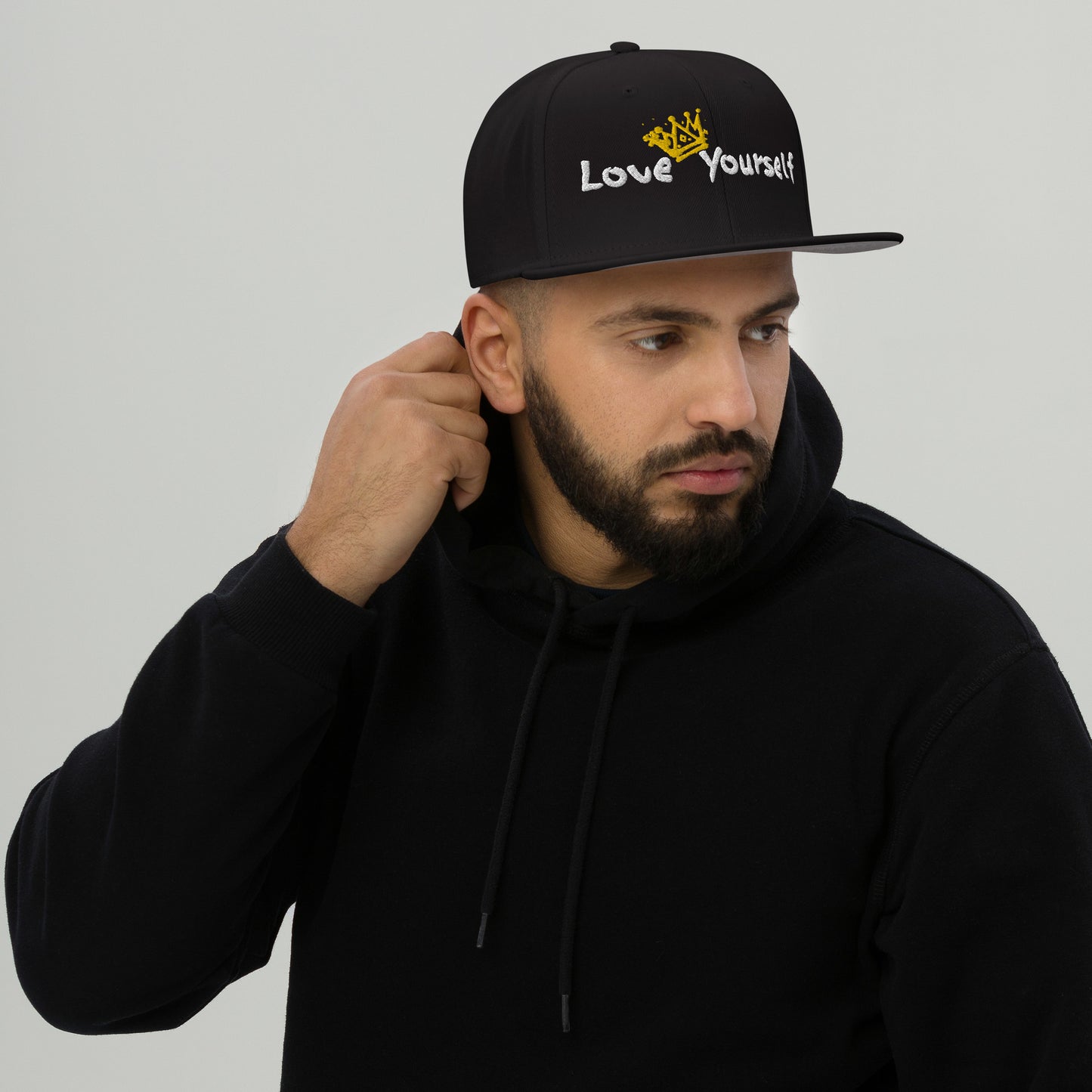 Love Yourself" Self-Affirmations Snapback – Empowering Apparel